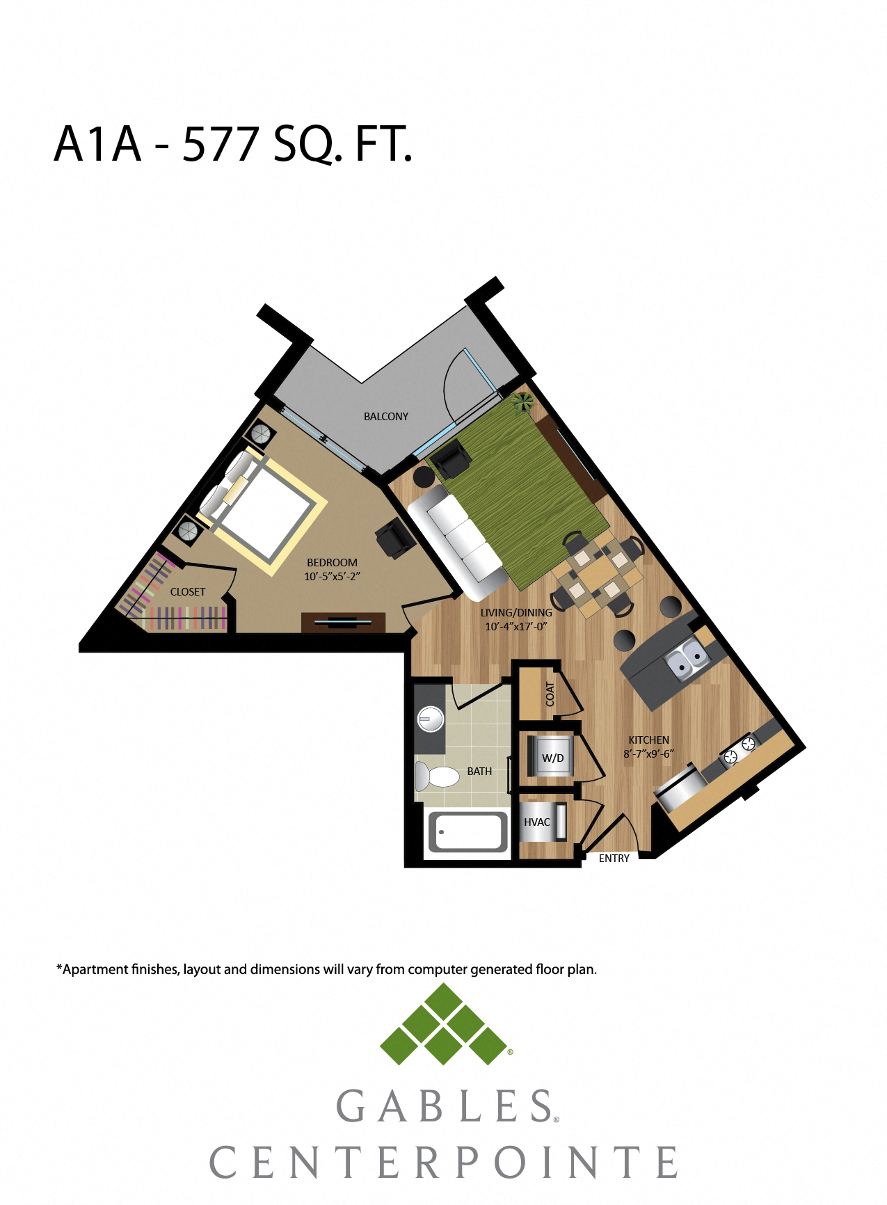 A1A floor plan